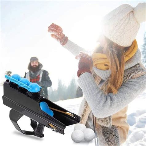 Snowball Shooter Top Winter Snowball Launcher Blaster Gun Yinz Buy