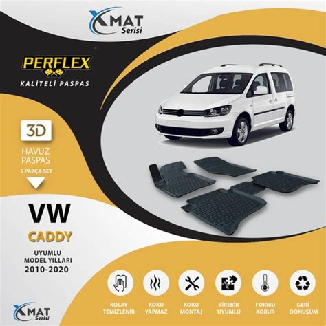 Perflex Paspas 3D Havuzlu X Mat Caddy 2010 2020 Fiyatı