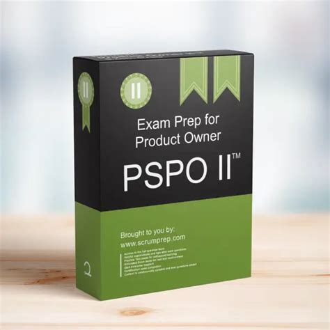 Professional Product Owner PSPO II Exam Prep Student ScrumPrep