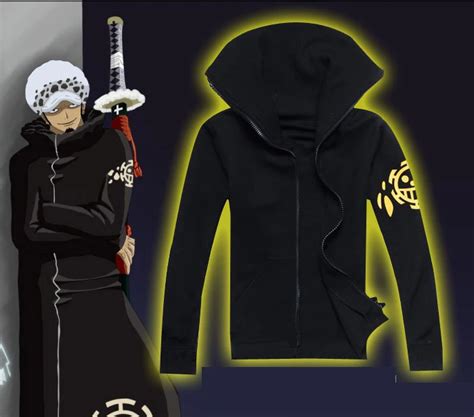 Anime One Piece Trafalgar Law After 2 Years Cosplay Costume Coat Cloak