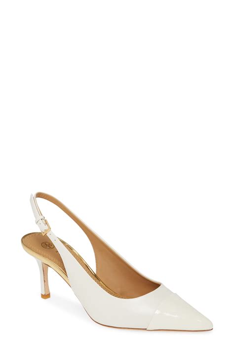 Tory Burch Penelope Cap Toe Slingback Pump Women Nordstrom