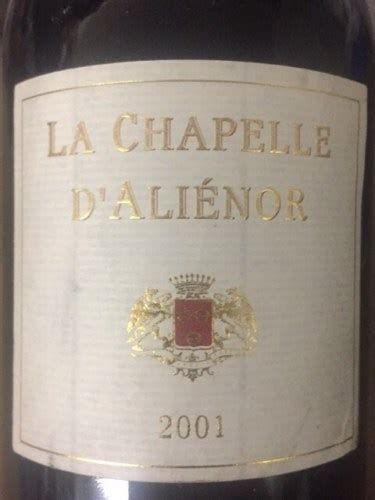 Chapelle D Alienor Entre Deux Mers Vivino Australia