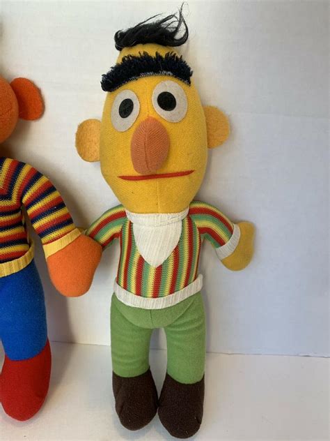 Vintage Bert and Ernie Sesame Street Knickerbocker toys. Very nice ...