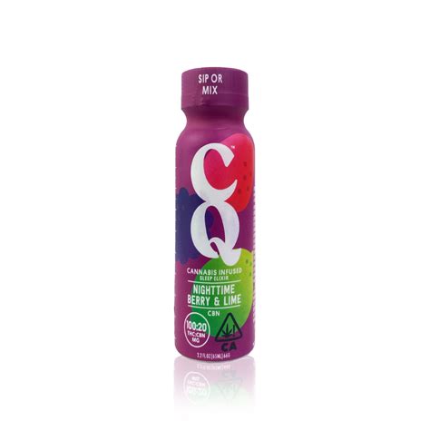 Cannabis Quencher Drink Nighttime Berry Lime Oz