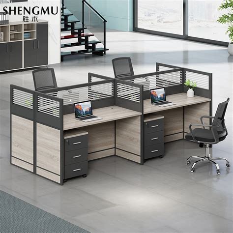 Buy High Quality 4 Person Office Desk Partition Workstation Office ...