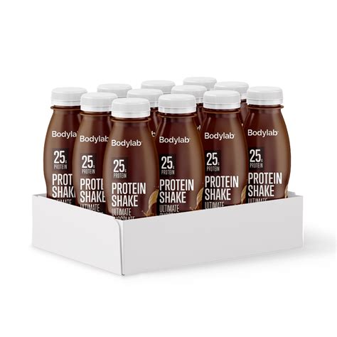 Bodylab Protein Shake 12 X 330 Ml Ultimate Chocolate