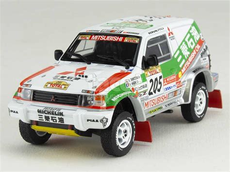 Mitsubishi Pajero Dakar 1997 Norev 1 43 Autos Miniatures Tacot