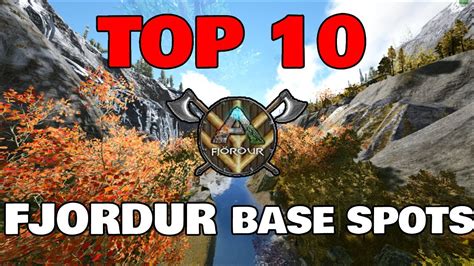 Fjordur TOP 10 Cave Base Locations On The NEW Map ARK YouTube