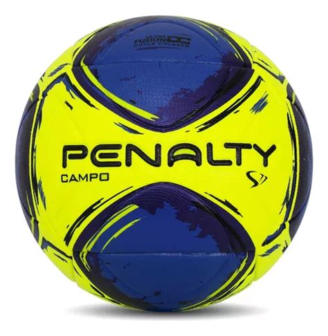 Pelota de fútbol Penalty Campo nº 70 color amarillo y azul y negro