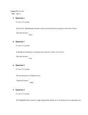 Rlgn 104 Test 5 Docx Question 1 3 5 Out Of 3 5 Points Which Of The