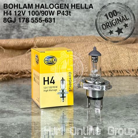 Promo Bohlam Lampu Halogen Hella H P T V W Original Jakarta