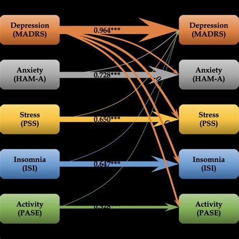 Tested Cross Lagged Panel Model With Depression As Both A Predictor And