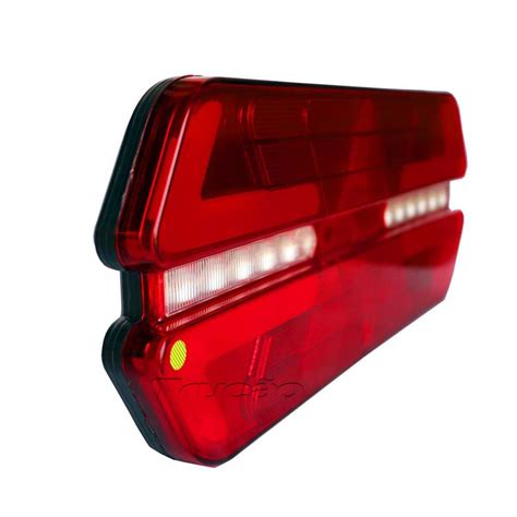 Lanterna Triplo X Led 24V Para Carreta Universal L E é na Trucão Auto