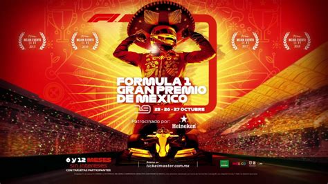 Póster Del Formula 1 Gran Premio De México 2019 Youtube