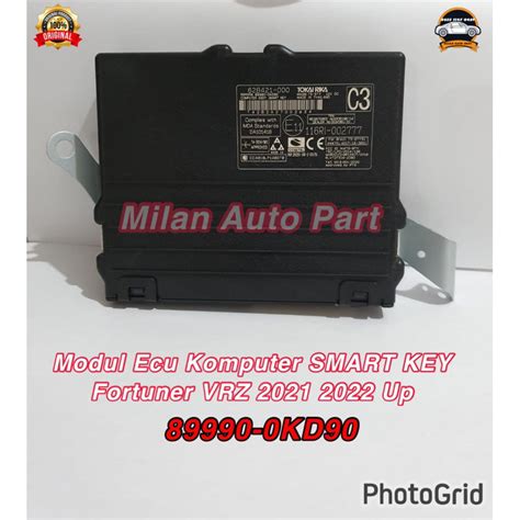 Jual Modul Ecu Komputer Smart Key Fortuner VRZ 2021 2022 Up 89990 0KD90