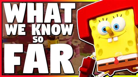 Spongebob Squarepants The Cosmic Shake What We Know So Far Youtube