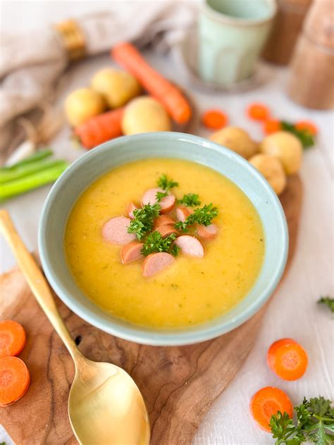 Kartoffelsuppe Mit W Rstchen Einfach Gemacht Sheepy S Bakery