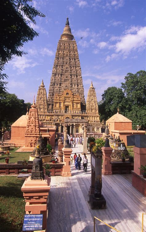 Mahabodi Temple At Bodh Gaya India Education Asian Art Museum