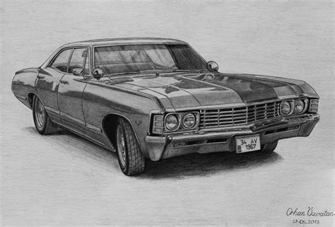 1967 Chevrolet Impala Chevrolet Impala Cool Car Drawings Impala