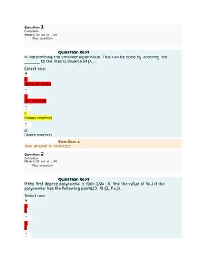 Numerical Methods Quiz Compiled Home My Courses Ugrd Math