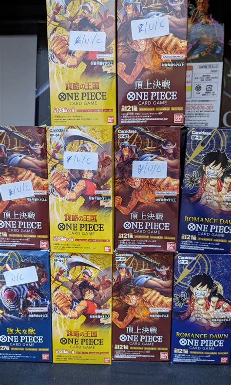 TCG One Piece Janks Op1 4 Hobbies Toys Toys Games On Carousell