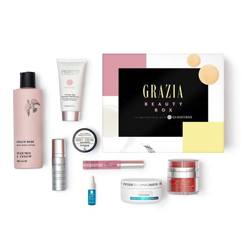 Glossybox X Grazia Smart Skincare Limited Edition Glossybox