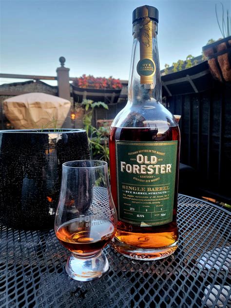 Review 84 Old Forester Single Barrel Barrel Strength Rye Rbourbon