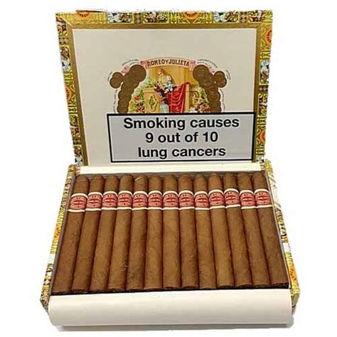 Romeo Y Julieta Petit Julieta Cigar Box Of 25 Shave Coster