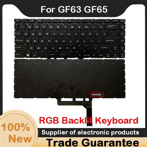 Teclado Retroiluminado MSI GF63 GF65 GS65 GS65 Stealth Thin 9SD 9SE 9SF