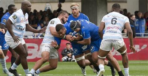 RC Vannes Contre le Racing 92 un nouveau trou dair qui coûte très