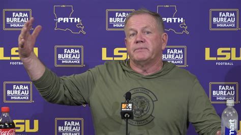 WATCH LSU Brian Kelly WIN Over Florida Postgame Press Conference