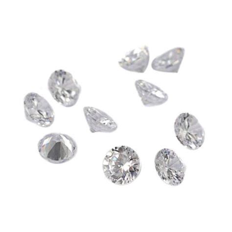 1000pc Pointed Back Loose Cubic Zirconia Rhinestones Faceted Clear