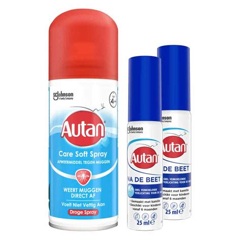 Autan Insectenspray En 2x Na De Beet Gel Pakket Plein Nl