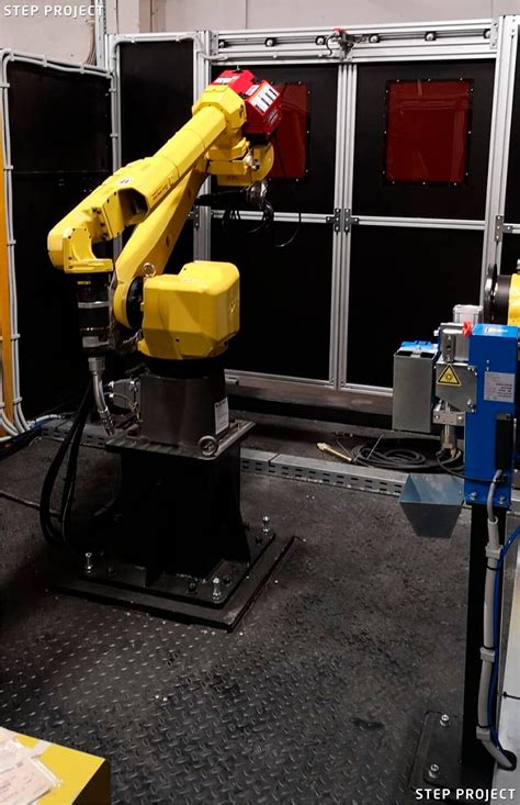 FANUC ARC Mate 100iD Welding Robot StepProject Metalworks