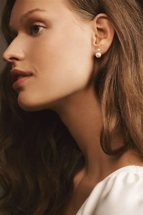 Pearl Drop Earrings Anthropologie