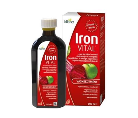 H Bner Ironvital Vask Sz Tm Ny Vitaminokkal Foly Kony Trend Kieg Sz T