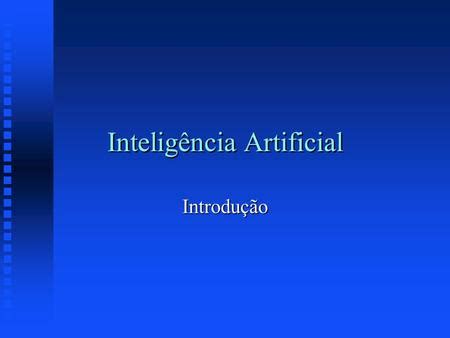 INF 1771 Inteligência Artificial ppt carregar