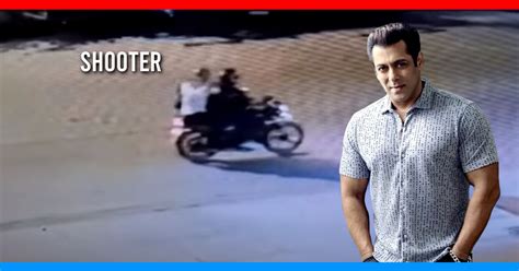 Motorcycle-Borne Gangsters Open Fire At Salman Khan's House; Caught on ...