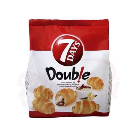 7 Days Double Vanilla Cocoa Mini Croissant 185g 5201360572793