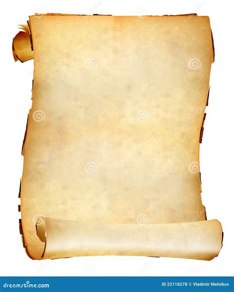 Old Paper Scroll Royalty Free Stock Photos Image