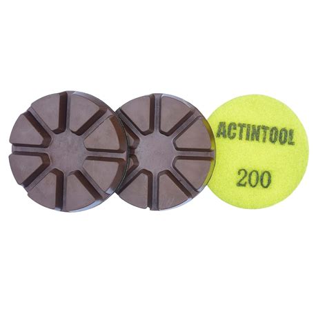 3 Inch Copper Bond Polishing Puck For Concrete Terrazzo Floor 3 Inch