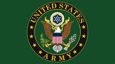 United States Army logo U.S. Army #logo #eagle #4K #wallpaper # ...