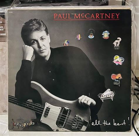 Paul Mccartney All The Best Lp Vinyl Records Plaka Hobbies And Toys