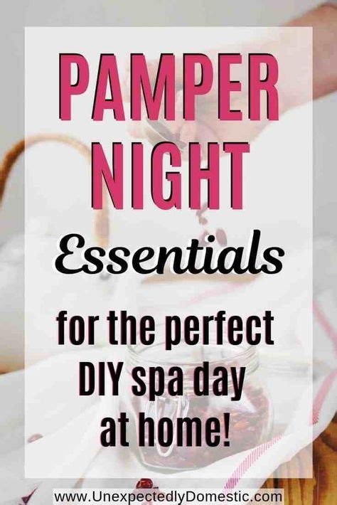 11 Pamper day ideas | pamper days, pampering routine, pamper