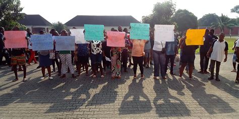 Election Crisis Delta Community Youths Take Protest To Olu Of Warri