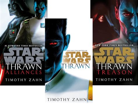 Star Wars Thrawn Series Books 1 3 Collection Set By Timothy Zahn