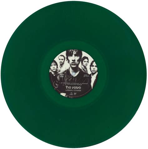 The Verve Urban Hymns 180gm Green Vinyl Uk 2 Lp Vinyl Set —