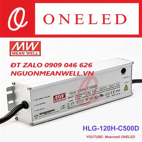 Bộ Nguồn Dạng Tĩnh HLG 120H C500D Meanwell 0909153888 HCM HN