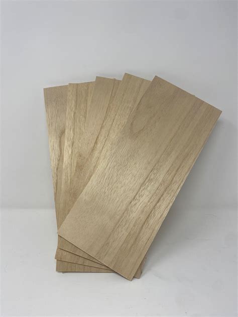 Solid Paulownia Craft Boards 1 8x5x12 Inches 4 Pack Eco Friendly