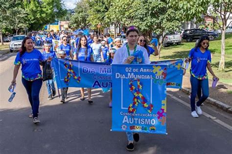 Prefeitura Promove Passeata Alusiva Ao Dia Mundial De Conscientização